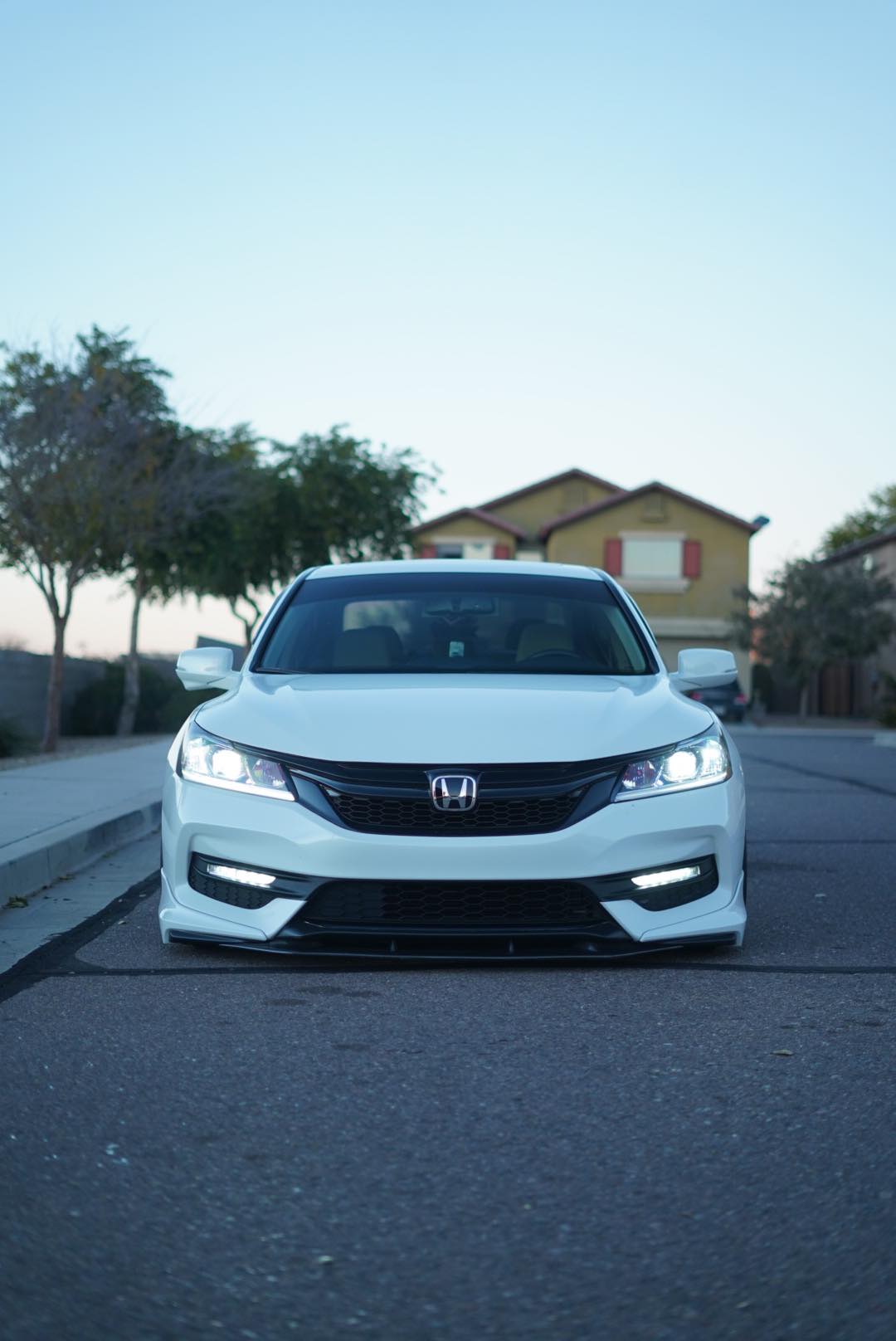 Garage Unique USA 2016-2017 Honda Accord Sedan Carbon Fiber front lip