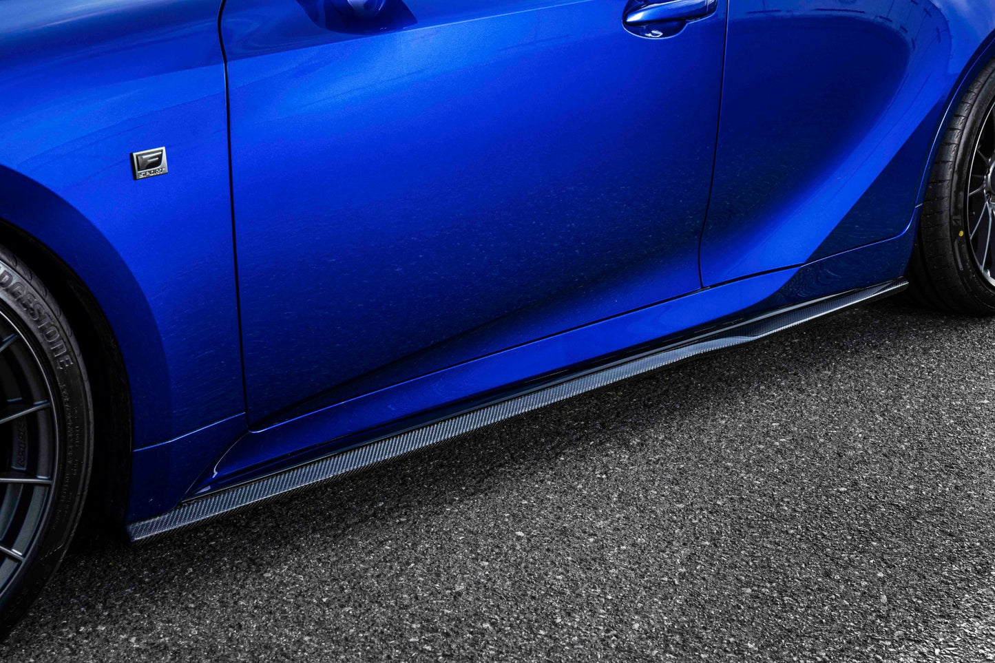 NOVEL Racing Japan Fiberglass Side Skirts / Side Diffusers for Lexus IS500 - NOV-IS500-006