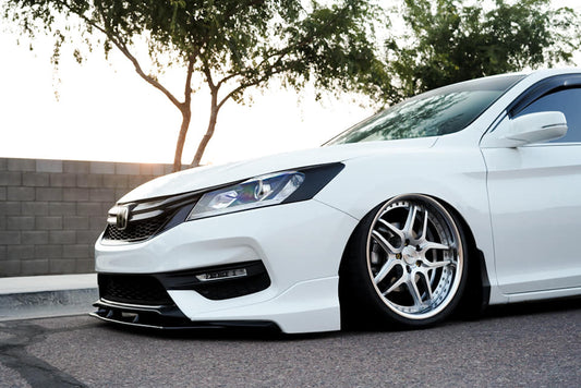 Garage Unique USA 2016-2017 Honda Accord Sedan Carbon Fiber Front Lip, Rear Diffuser, and Rear Spoiler Package