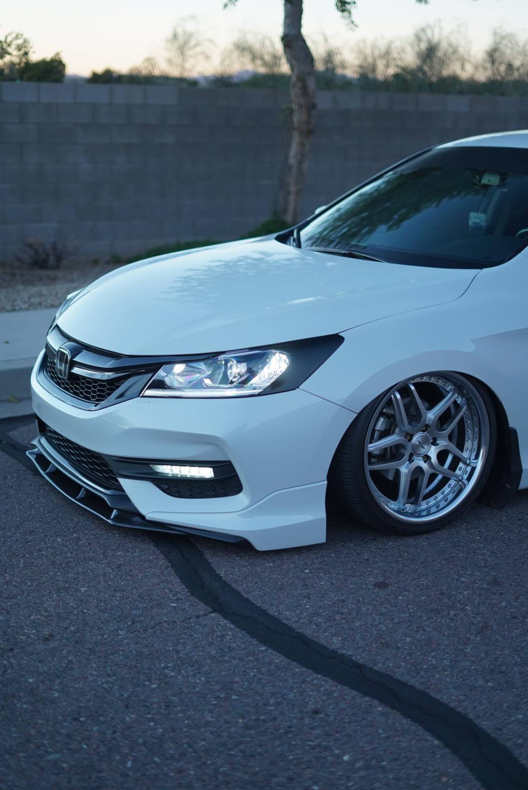 Garage Unique USA 2016-2017 Honda Accord Sedan Carbon Fiber front lip