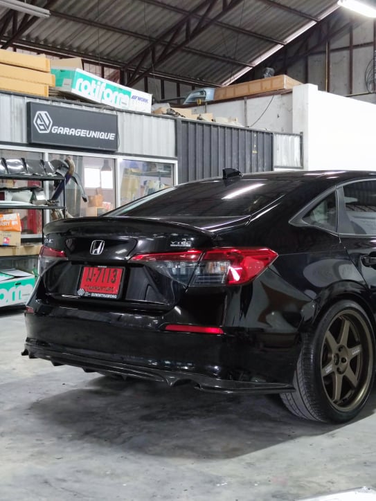 Garage Unique USA 2022+ Honda Civic FE sedan rear trunk spoiler