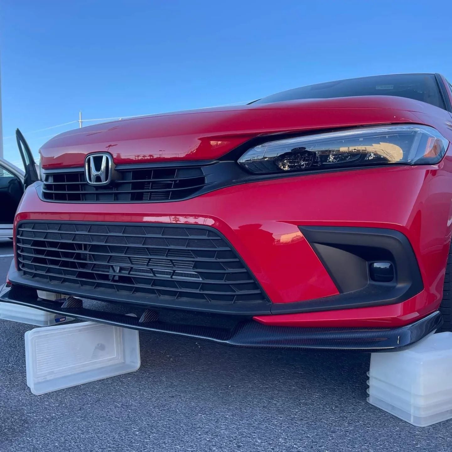 Garage Unique USA 2022+ Honda Civic FE Carbon Fiber Front Lip