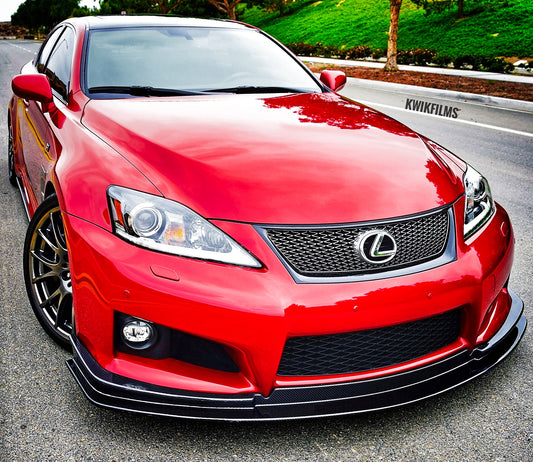 NOVEL Racing Japan Carbon Fiber Front Lip Diffuser for Lexus IS F (CFRP)