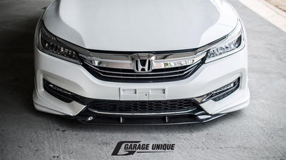Garage Unique USA 2016-2017 Honda Accord Sedan Carbon Fiber Lip Front And Rear