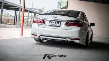 Garage Unique USA 2016-2017 Honda Accord Sedan Carbon Fiber Lip Front And Rear