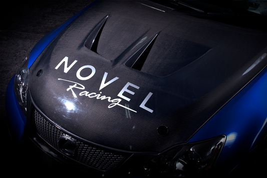 NOVEL Racing Japan Cooling Bonnet for Lexus IS-F (FRP)