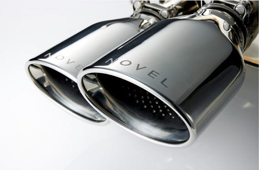 NOVEL Racing Japan Stainless Steel Exhaust Tip - NOV-UNI-002