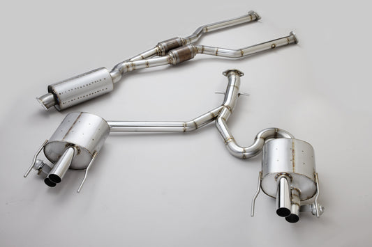 NOVEL Racing Japan Valved Catback Exhaust for Lexus GS F (Center Pipe + Rear Muffler)