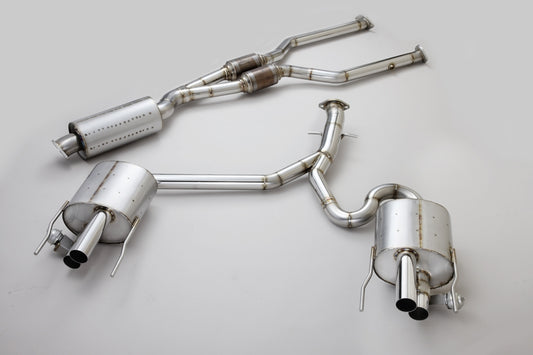 NOVEL Racing Japan Valved Catback Exhaust for Lexus IS500  (Center Pipe + Rear Muffler) - NOV-IS500-013